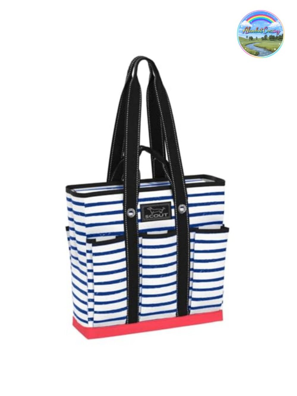 SCOUT Rocket Pocket Tote Bag - 7 Pockets, Zip Close, Travel Tote